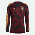 Germany 22 Away Long Sleeve Jersey