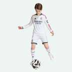 Real Madrid 26/27 Long Sleeve Home Kids Jersey