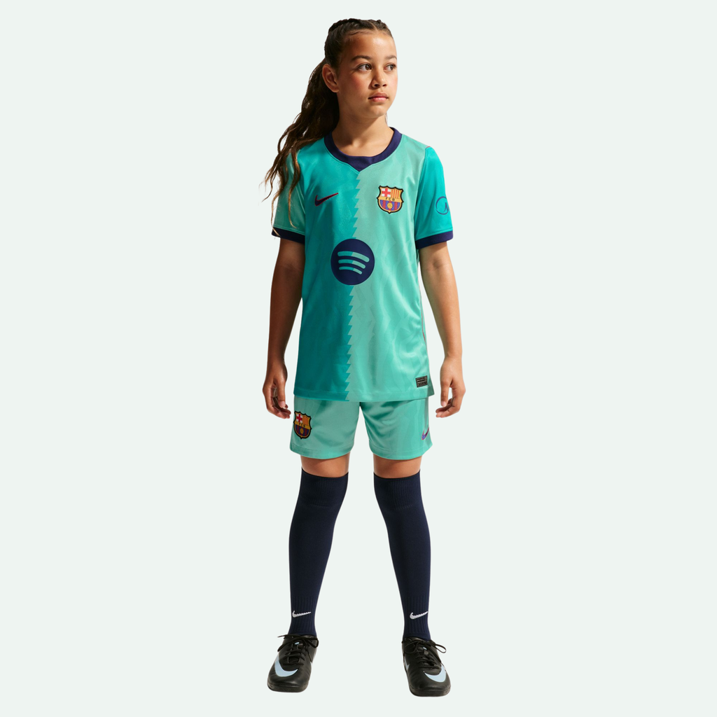 FC Barcelona 26/27 Stadium Third Kids Jersey