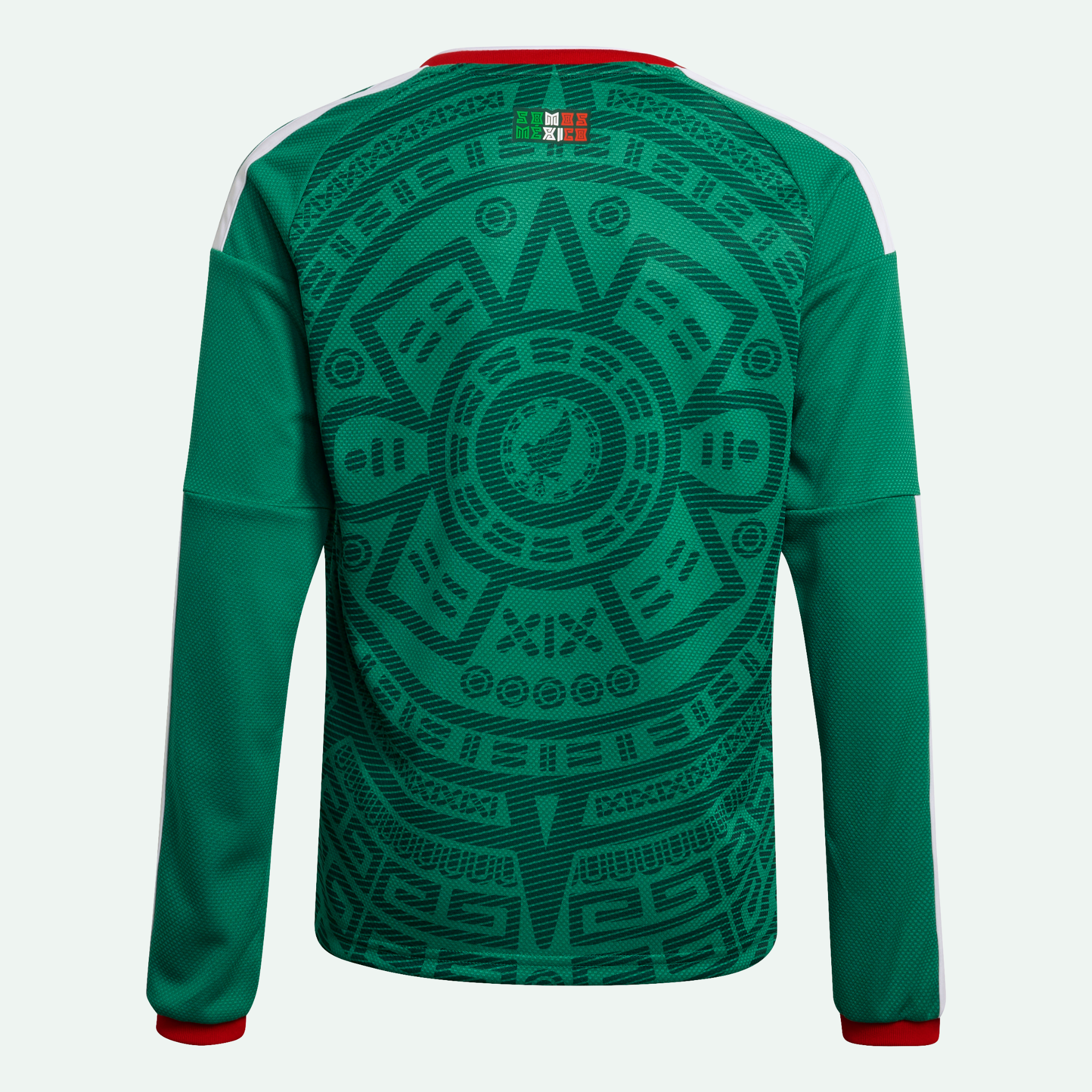 Mexico 26 Home Long Sleeve Kids Jersey