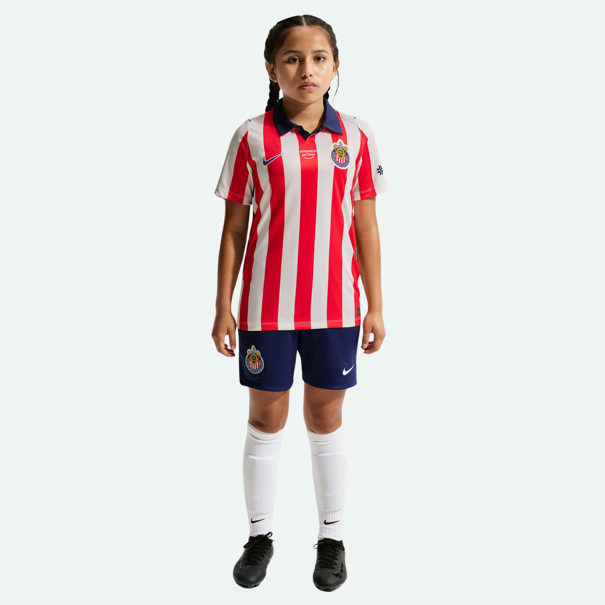 C.D. Guadalajara 26/27 Stadium Home Kids Jersey