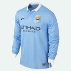 Manchester City 15/16 Long Sleeve Home Jersey