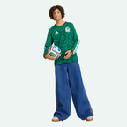 Mexico 26 Home Long Sleeve Kids Jersey