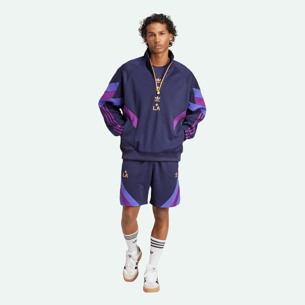 LA Galaxy Originals Half-Zip Crew Sweatshirt