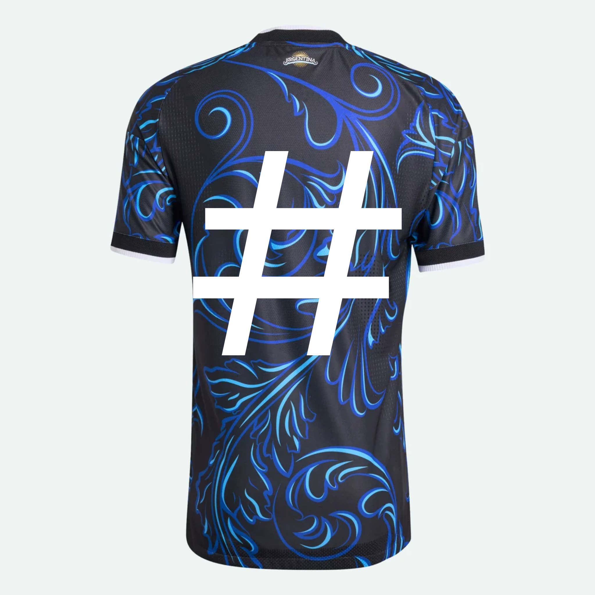 Argentina 26 World Cup Name Set - AWAY
