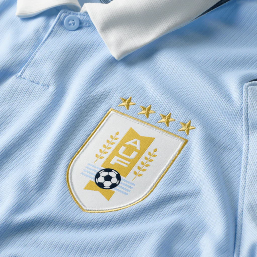 Uruguay 26 Stadium Home Jersey