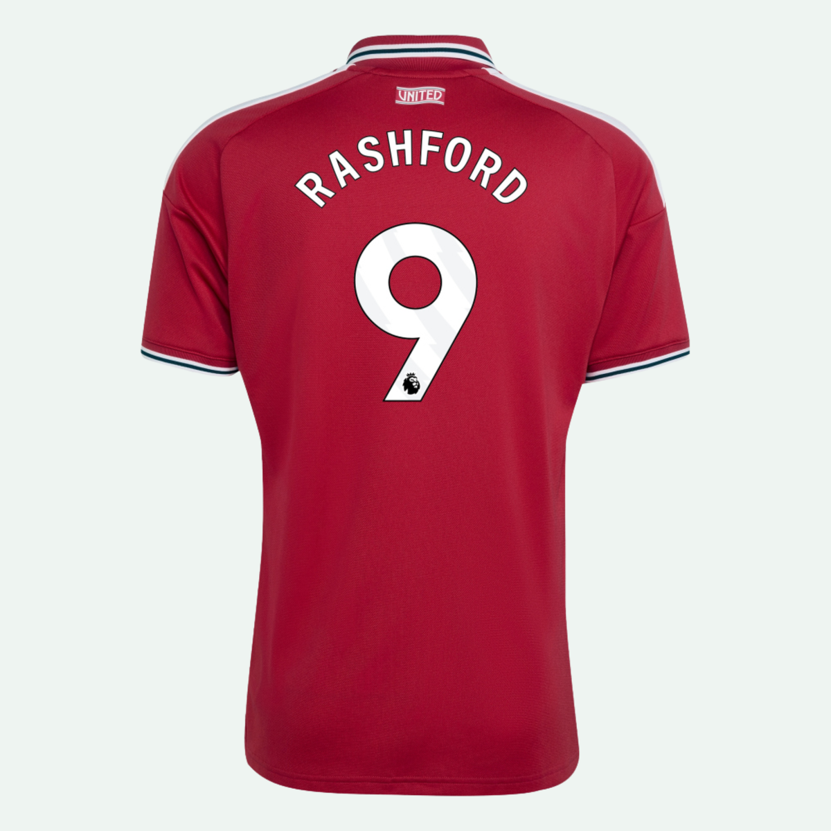 Man United 26/27 Name Set - WHITE CURVED PREM