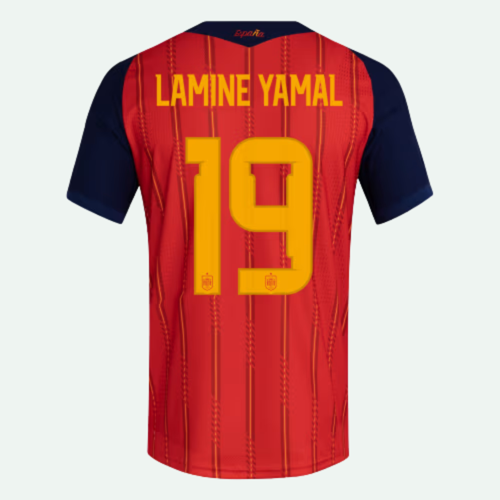 Spain 26 World Cup Name Set - HOME