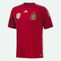 Spain 14 Home Jersey