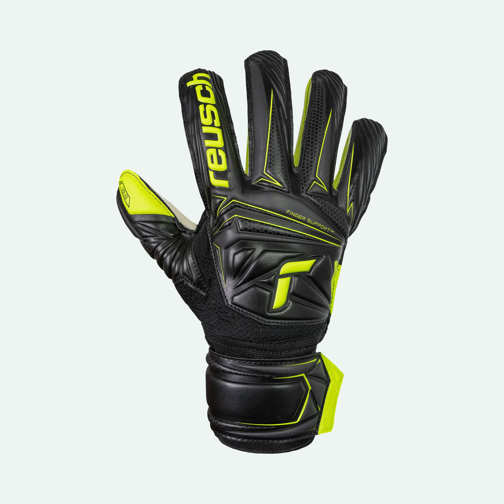 Attrakt Solid Finger Support Goalkeeper Glove